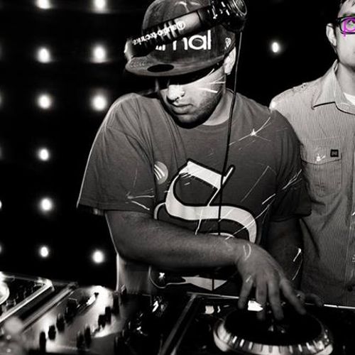 DJ Desu & DJ Partial providing music for a private