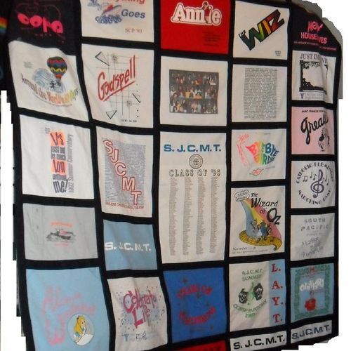 This is 1 of the Memory Quilts I recently made for