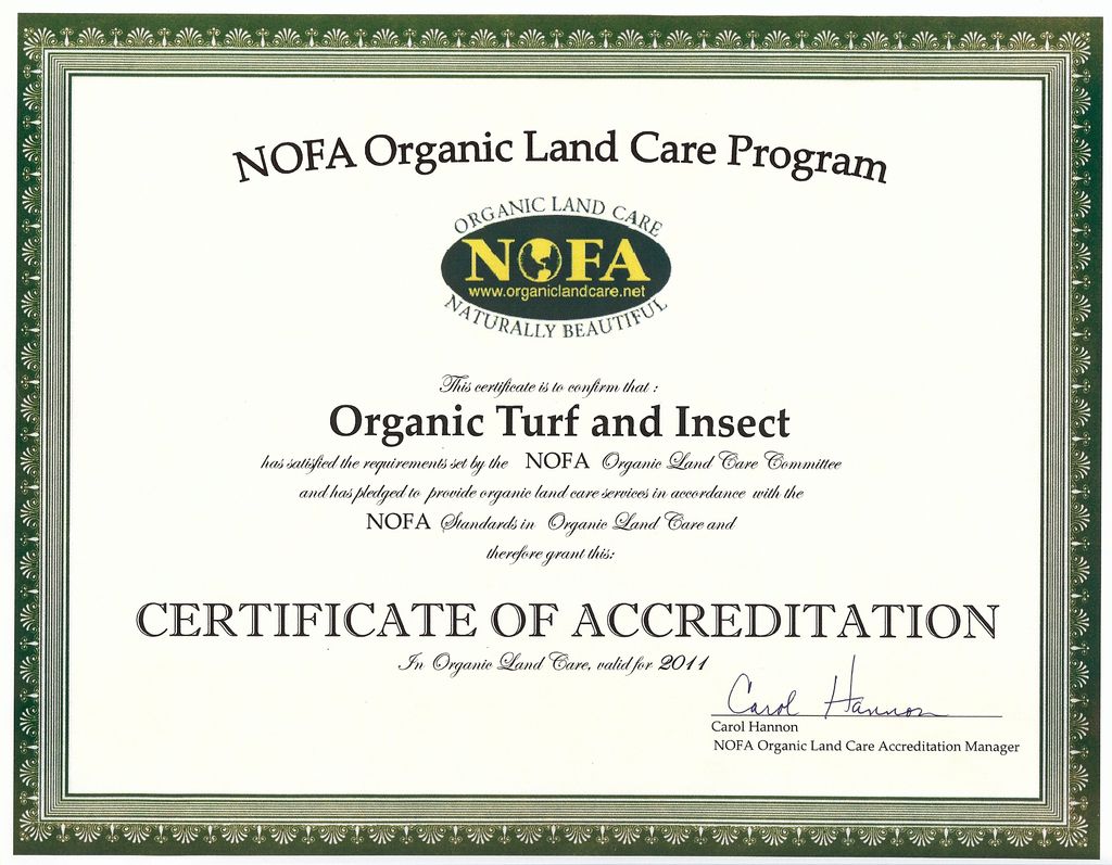 NOFA Organic Land Care Program - Accredited Certif