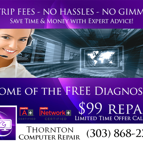 $99 Computer Repair | FREE Diagnosis | Thornton Co