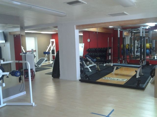 Fittquest has a complete freeweight training area 