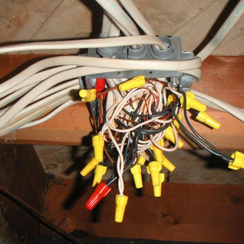 This is why you need a Home Inspection. Wiring lik