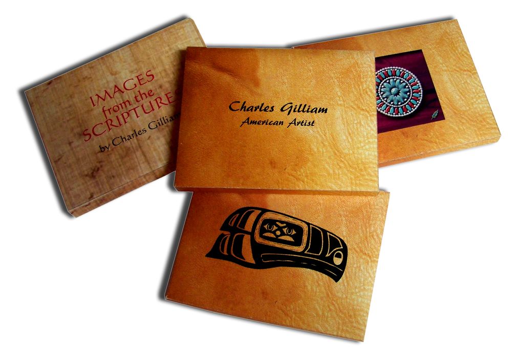 Boxes designed and printed to hold 10 note cards w