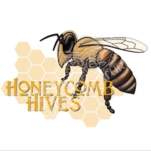 Logo for beekeeping company