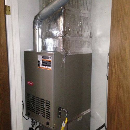 Heating install