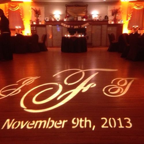 Custom Lighted Name Designs give your event an ext