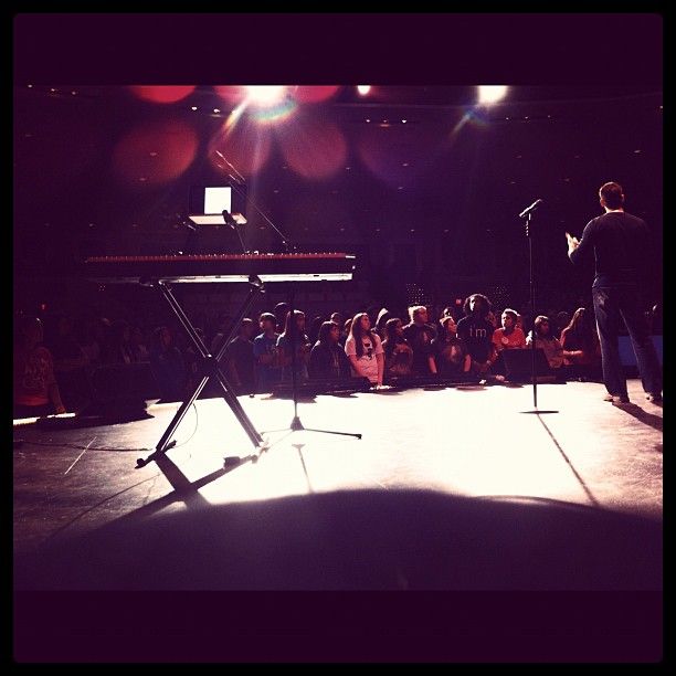 This is what we live for - the big stage