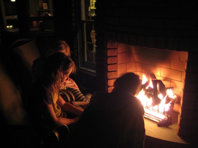 Warmth - There are few sights more welcoming on ch