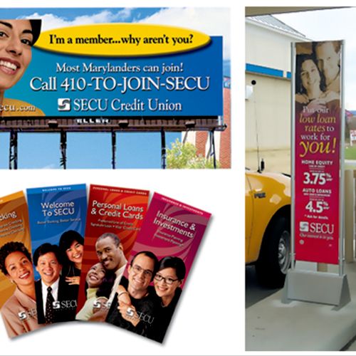 Billboards, signs and customer literature