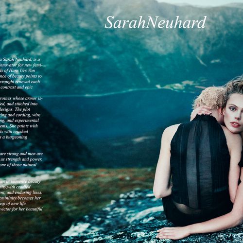 SarahNeuhard, a rising Nordic womenswear designer,