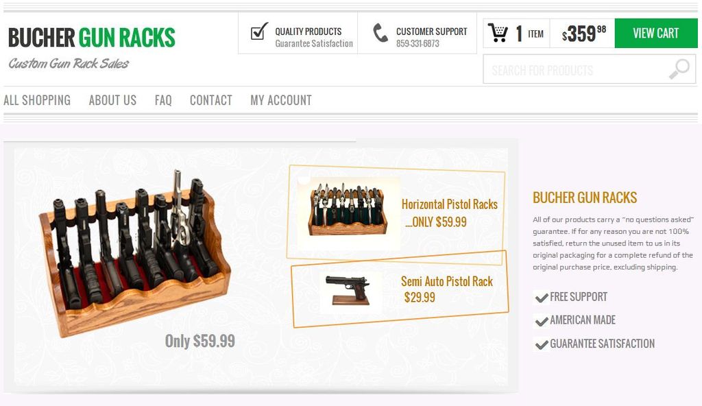 Bucher Gun Racks
www.buchergunracks.com
