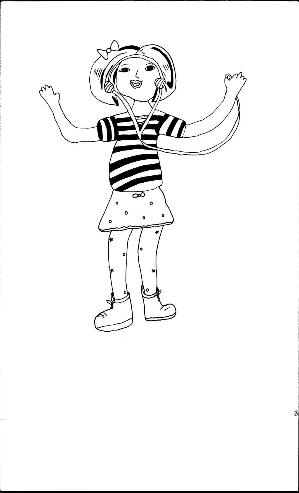 Character for a flip book that I created.