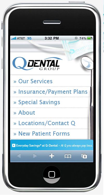 Mobile Website