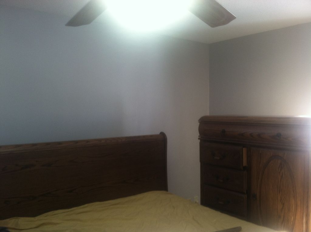 AFTER photo: The completed paint job after removin