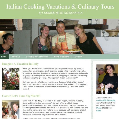 Culinary Tours | tours.cookingwithalessandra.com |
