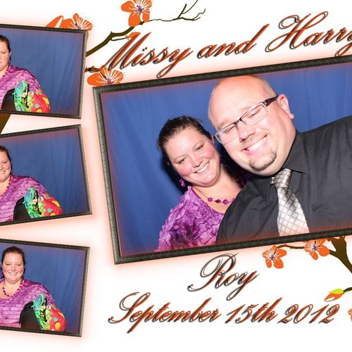 Sample layout for our photobooth