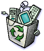 We offer FREE pickup of old technology for recycli