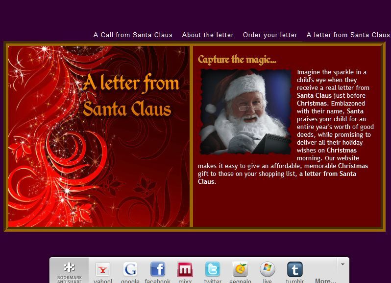 http://getsantasletter.com