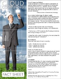 Cloud Facts by CIS. Contact Nancy at 817-640-0016 