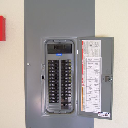 Professional and Readable Sub Panel Installations 