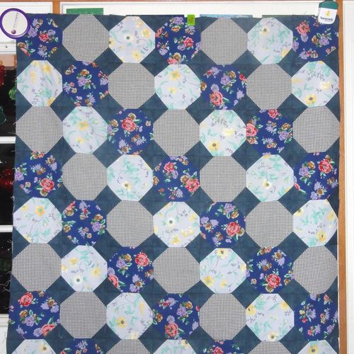 #3 Client Quilt for Kim Wendt using her mother's p