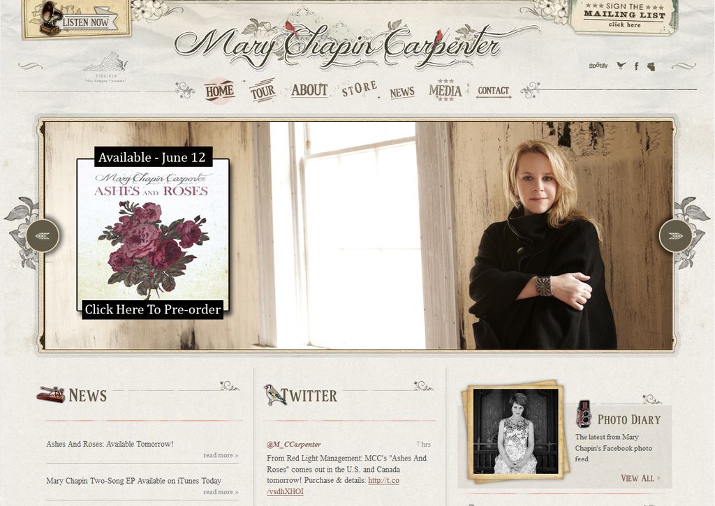 Musician - Mary Chapin Carpenter