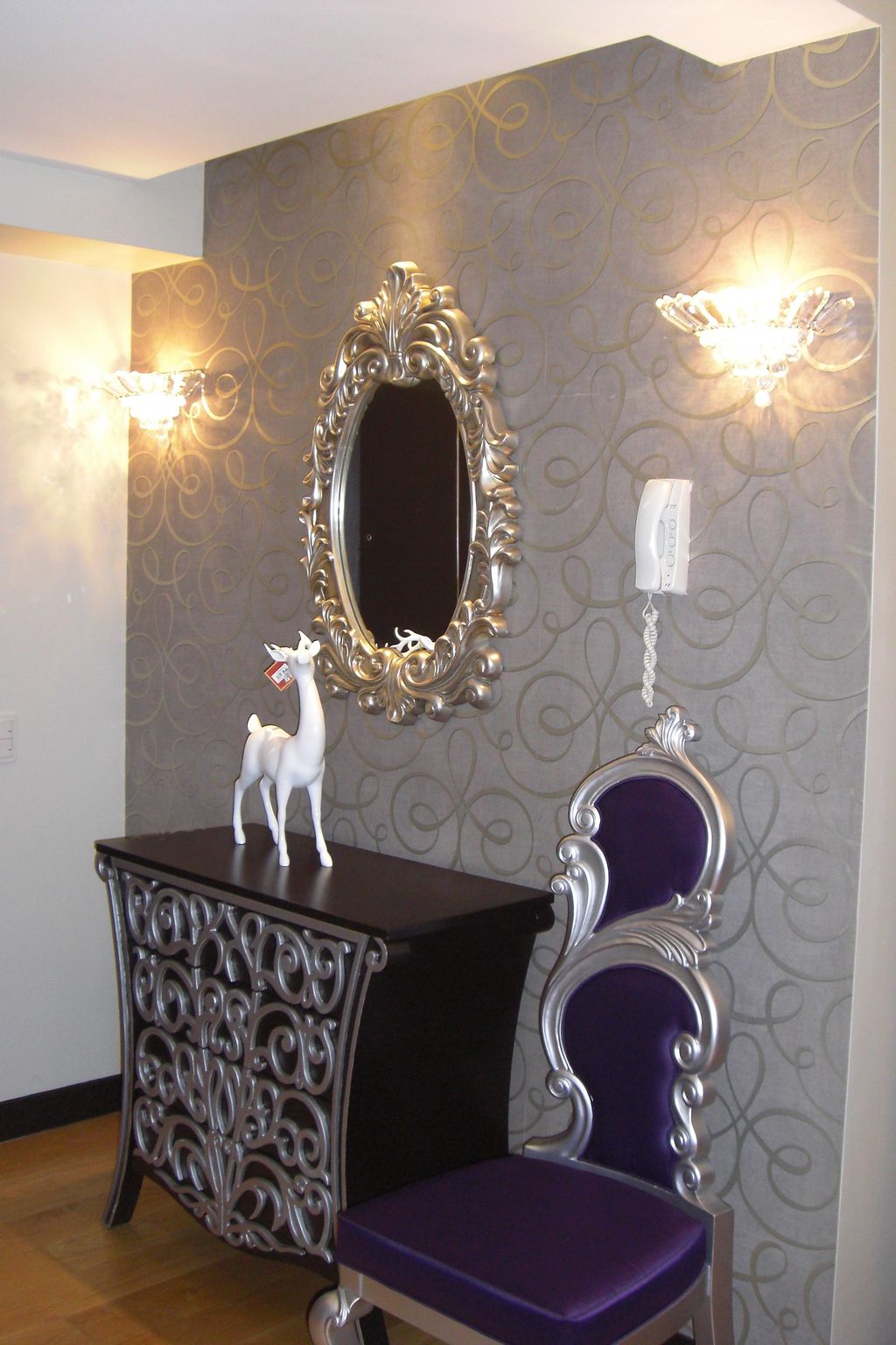 Sophisticated foyer