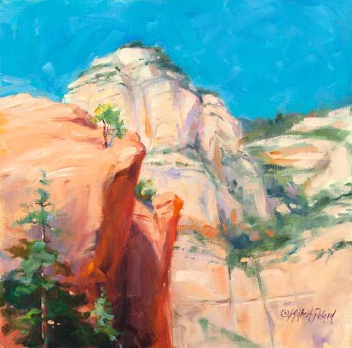 Look Up!
Oil on gallery wrap canvas
12x12