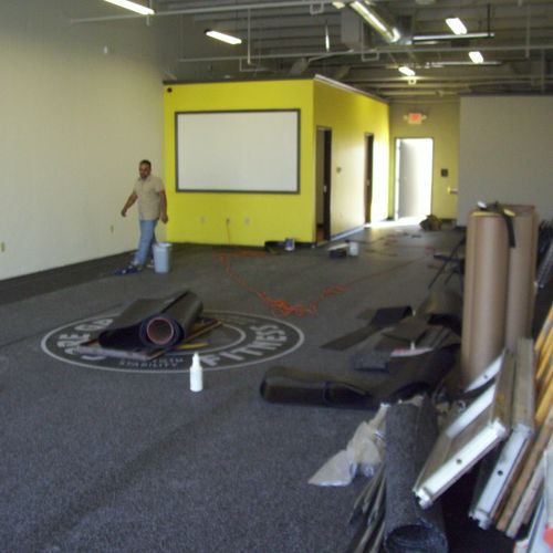 WE ALSO PERFORM COMMERCIAL FLOORING INSTALLS AND R