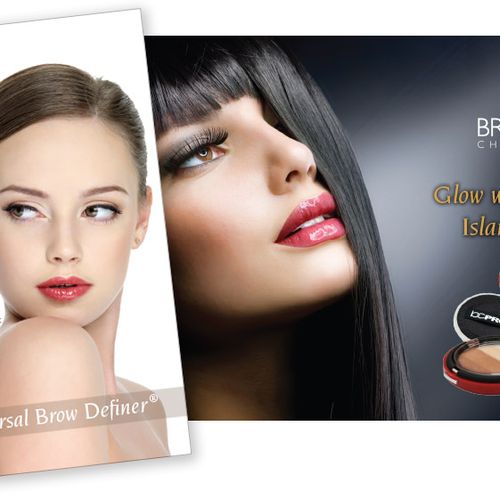 Promotional brochures for Brenda Christian Cosmeti