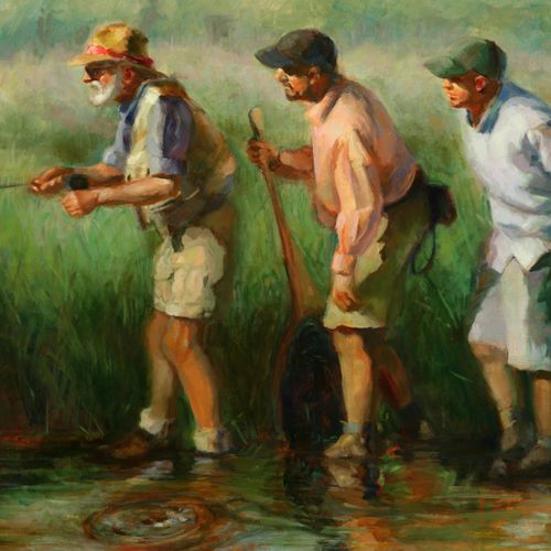 Three Guys Fishing