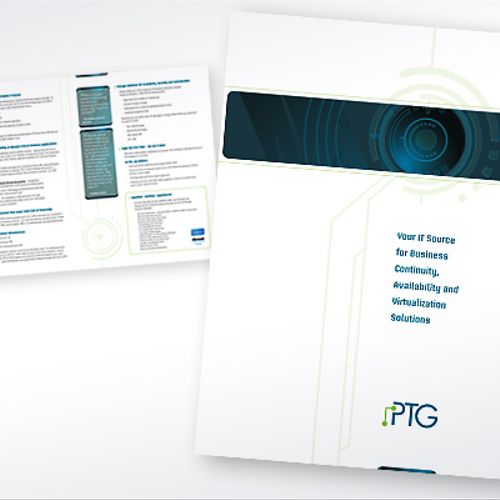 Brochure design for a IT company