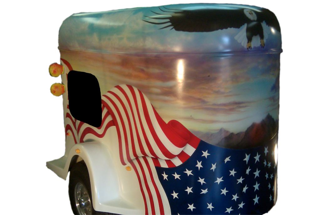 Right side of trailer for "The Eagle"