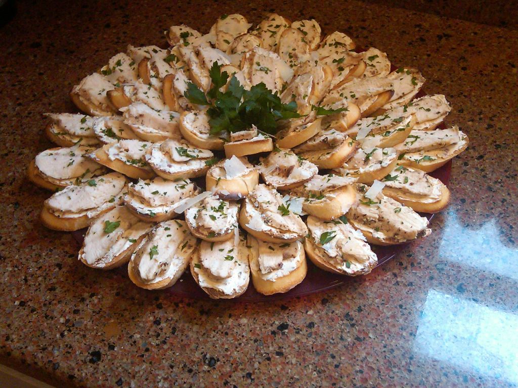 Grilled Chicken Bruschetta