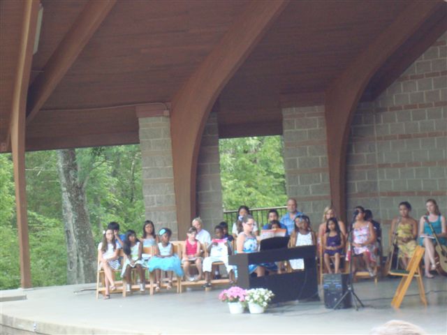 June recital at Keehner Park, West Chester, OH.