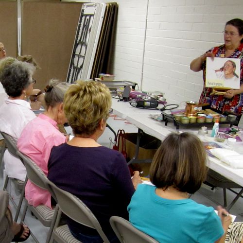 Lecture and Demonstration of Encaustic Portraits