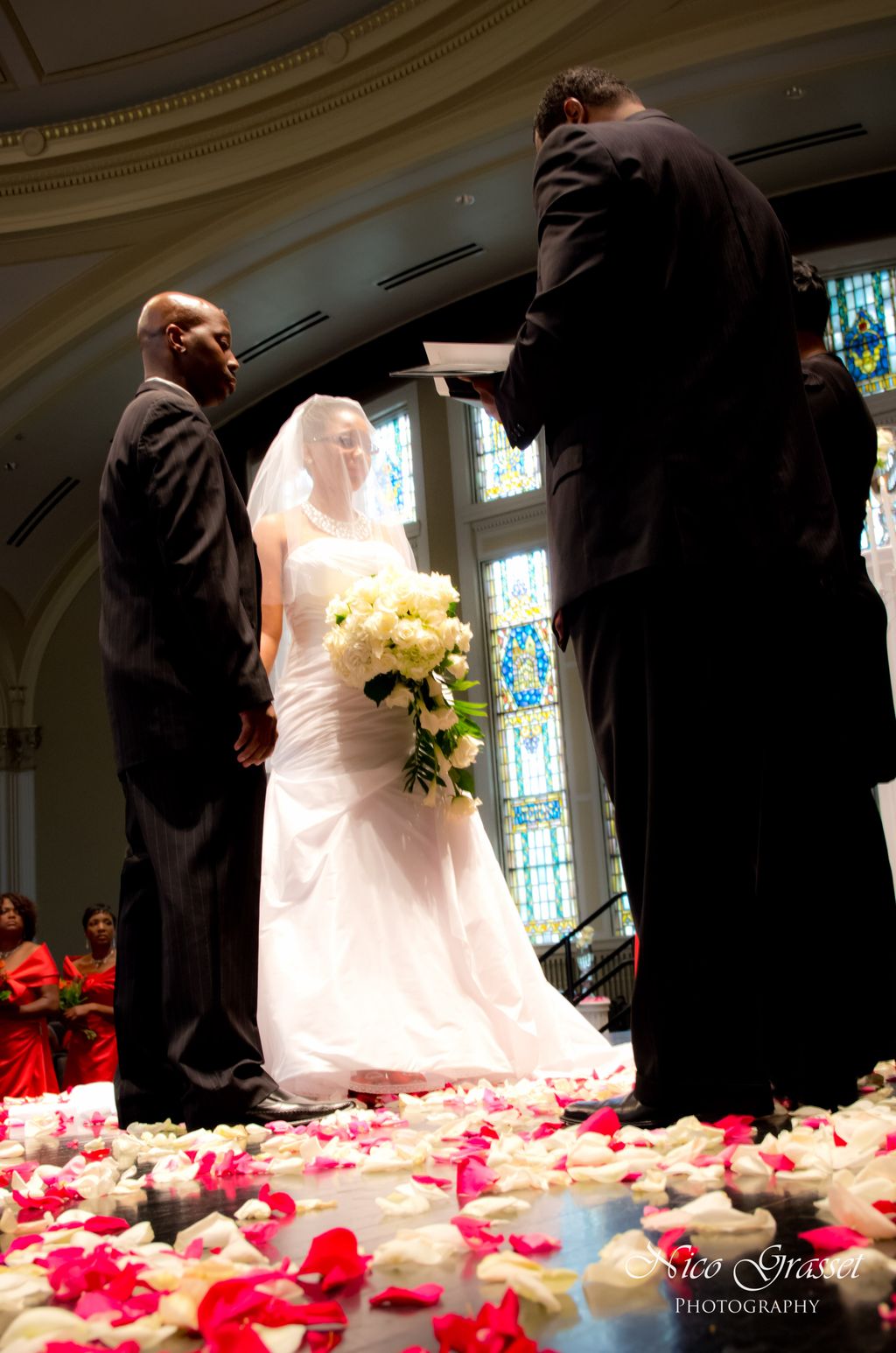 Dionne and Vern
Wedding ceremony at the Helen Bade