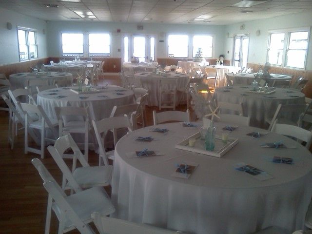 Full linen/flatware/glassware rentals