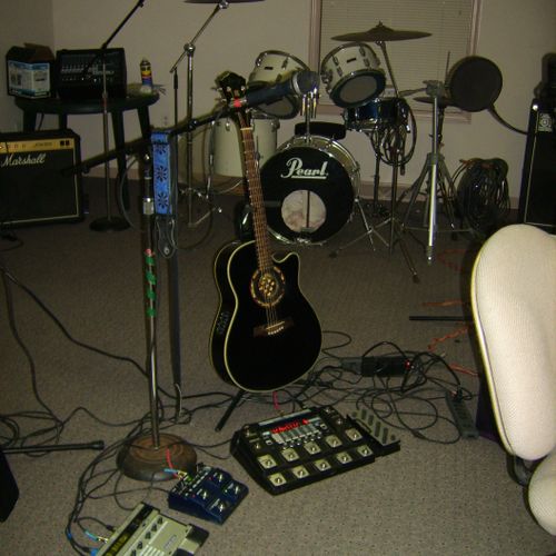 Band Practice and Recording room