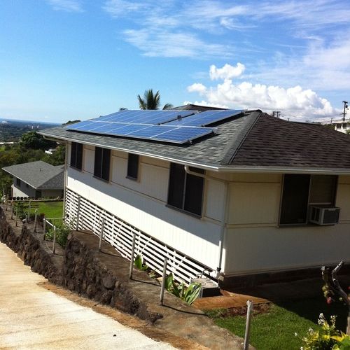 Hawaii Photovoltaic Solar Installation