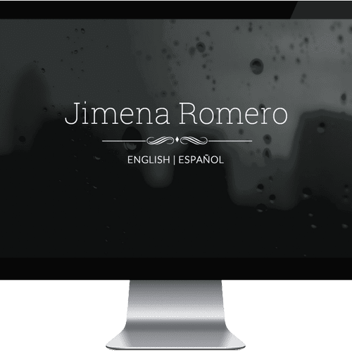 Romero - Bilingual Website