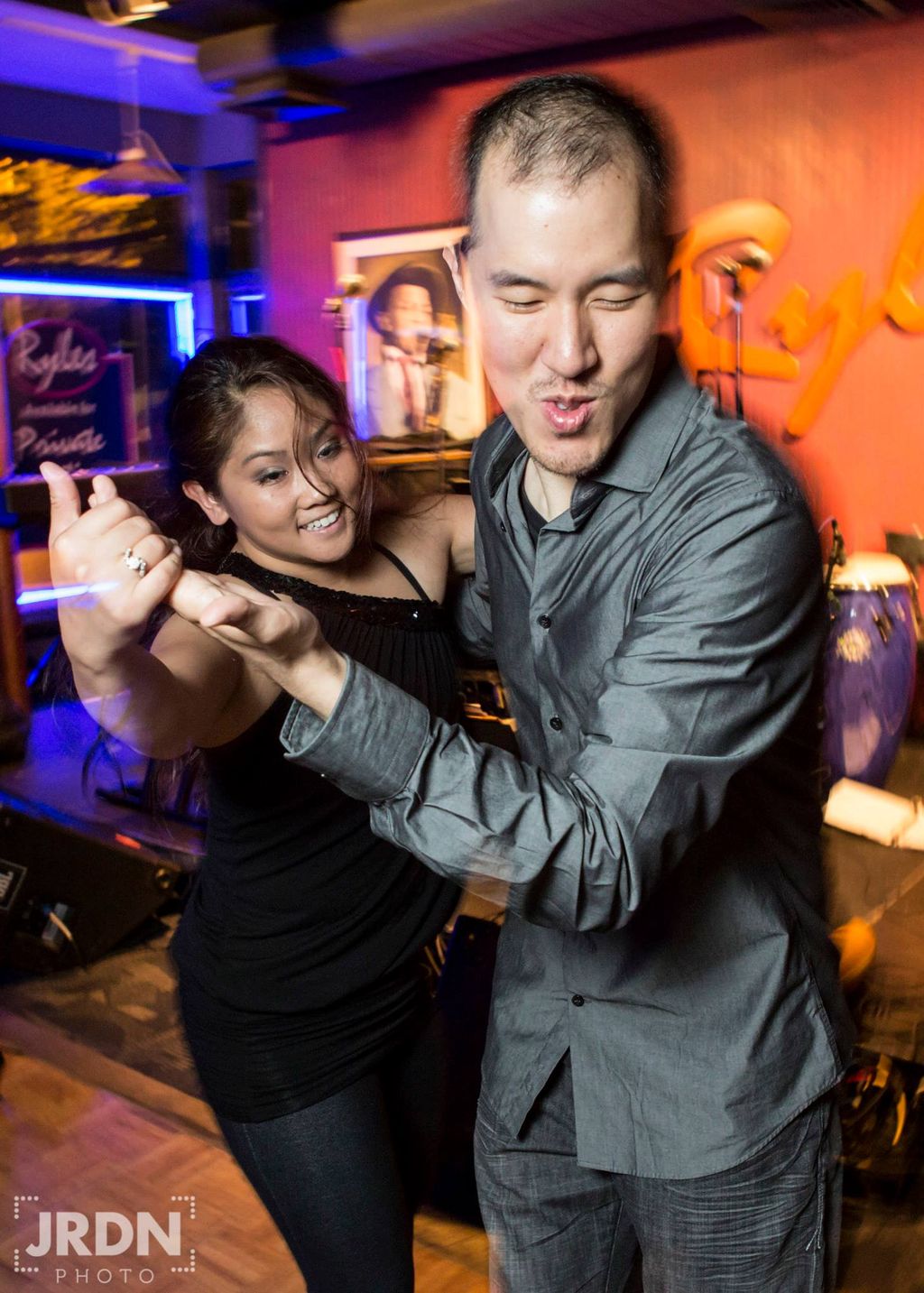 Social dancing at Ryles Jazz Club.