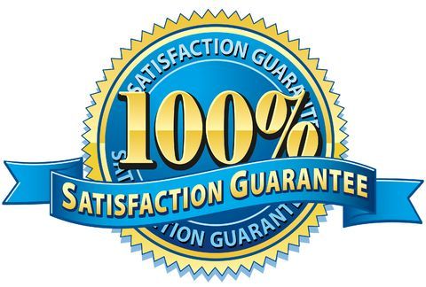 100% SATISFACTION GUARANTEED!