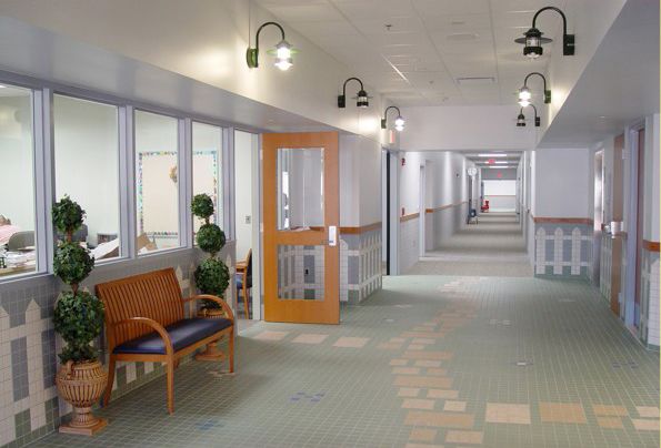 Geer Park Elementary School - entry, custom design