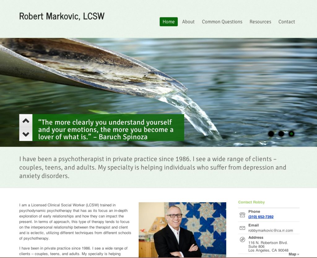 WEBSITES FOR THERAPISTS - Custom Websites for the 