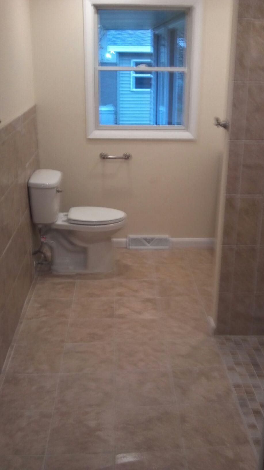 Bathroom remodeling - handicap accessible