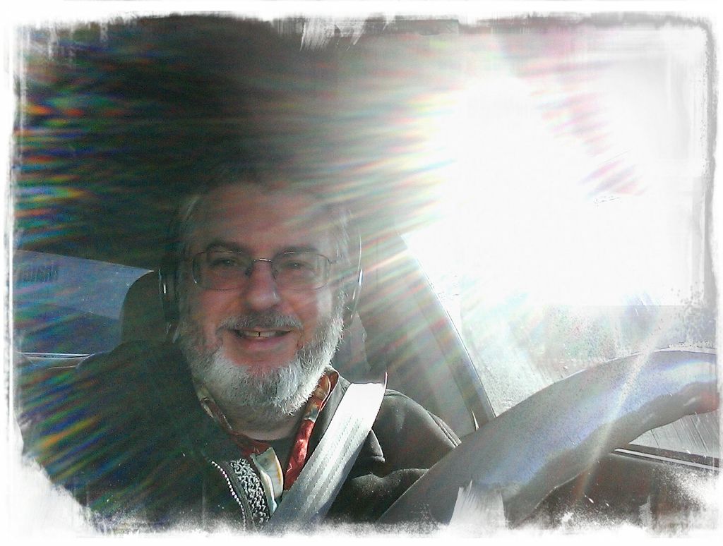 Me driving to take care of client(s)