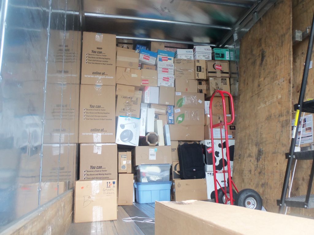 half-way done with boxes