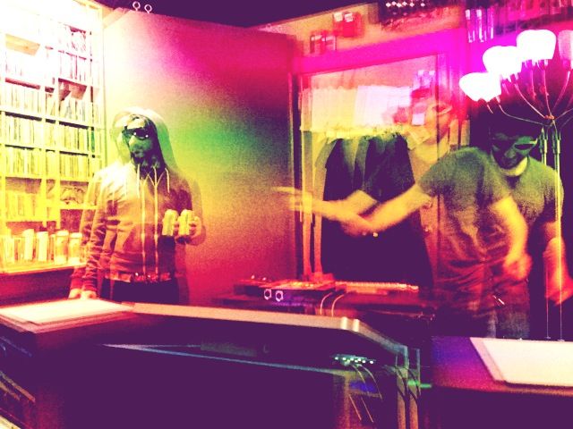 2 dudes who love music!  We dance while we master.