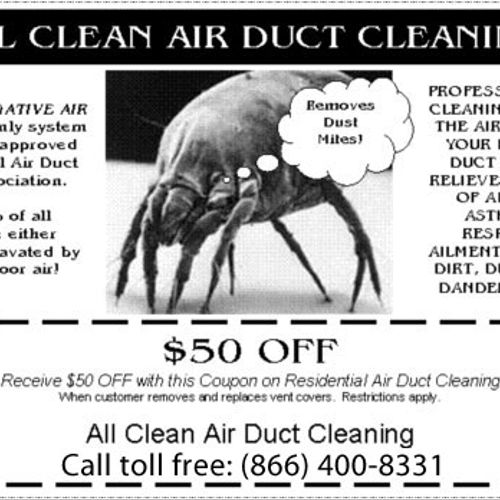Save when you remove and replace air duct vent cov